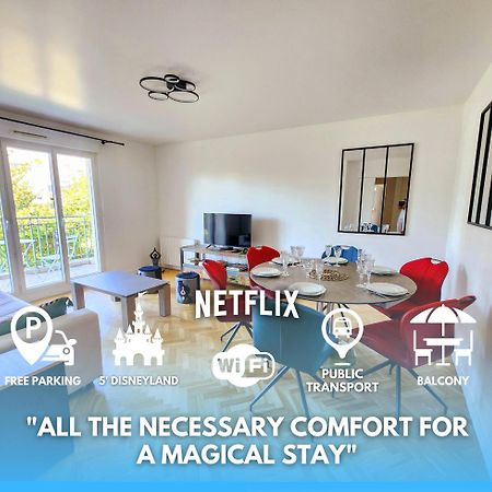 5' Disneyland Cozy Appartment Монтеврен Екстер'єр фото