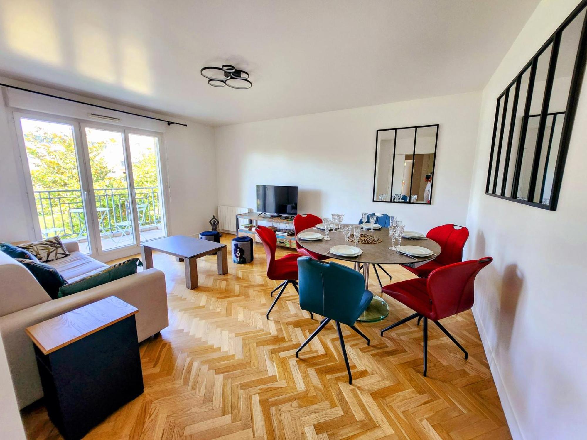 5' Disneyland Cozy Appartment Монтеврен Екстер'єр фото