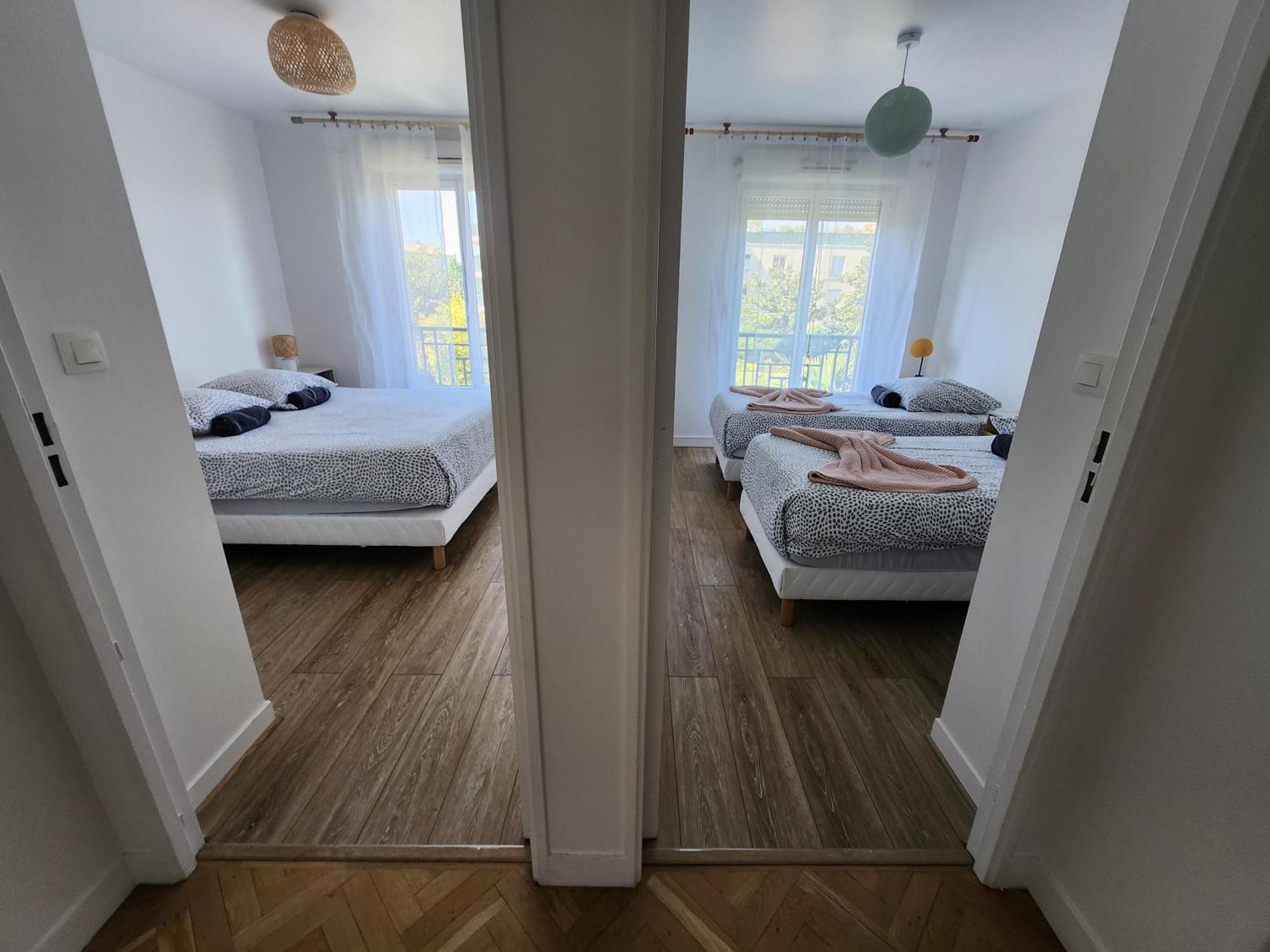 5' Disneyland Cozy Appartment Монтеврен Екстер'єр фото