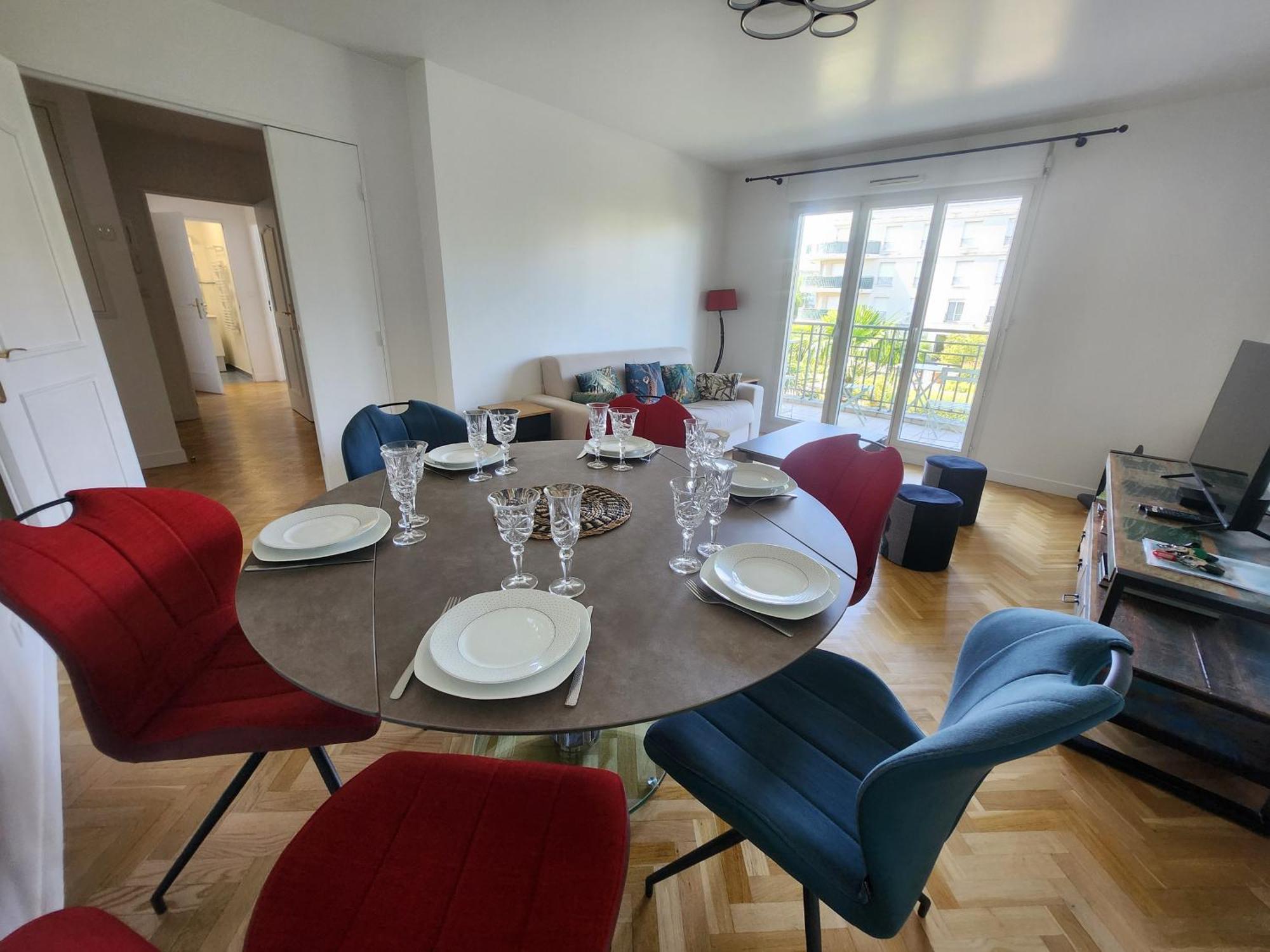 5' Disneyland Cozy Appartment Монтеврен Екстер'єр фото